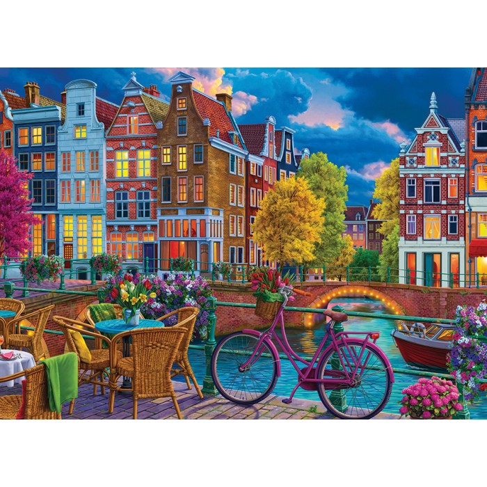 Puzzle  Cobble-Hill-40306 Rue Cozy