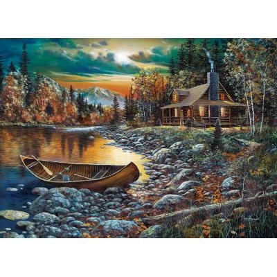 Puzzle Cobble-Hill-40319 Montagne Paisible