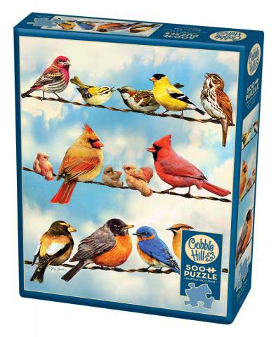 Puzzle Cobble-Hill-45046 Pièces XXL - Birds on a Wire