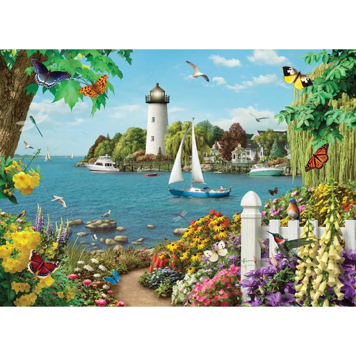 Puzzle  Cobble-Hill-45062 Pièces XXL - By the Bay