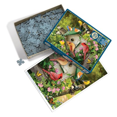 Puzzle Cobble-Hill-45068 Pièces XXL - Maison d'Oiseaux d'Été