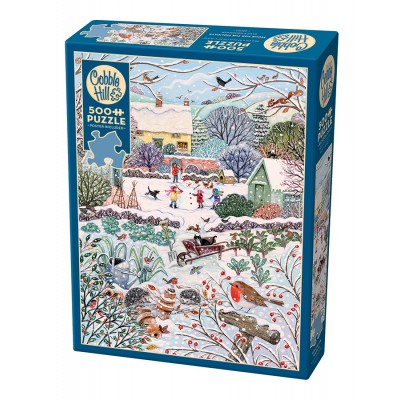 Puzzle Cobble-Hill-45097 Vacances d'Hiver