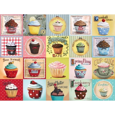 Puzzle Cobble-Hill-48009 Pièces XXL - Cupcake Café