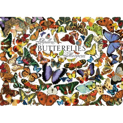 Puzzle Cobble-Hill-51761 Papillons