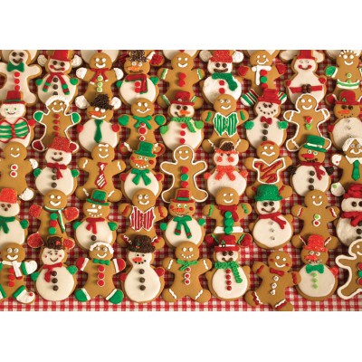 Puzzle Cobble-Hill-51764 Biscuits de Noël