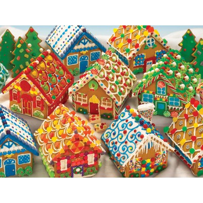 Puzzle Cobble-Hill-51770 Gingerbread Houses