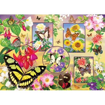 Puzzle Cobble-Hill-85062 Pièces XXL - Butterfly Magic