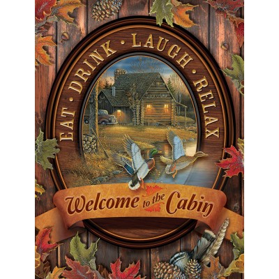 Puzzle Cobble-Hill-88005 Pièces XXL - Welcome to the Cabin