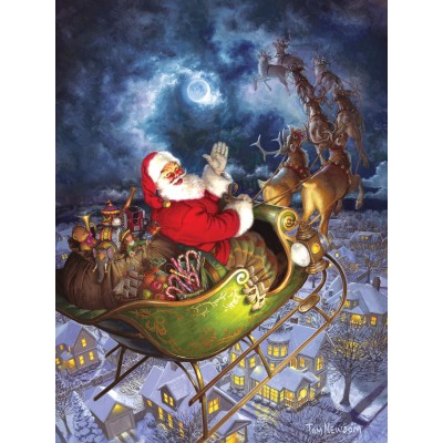 Puzzle Cobble-Hill-88025 Pièces XXL - Merry Christmas to All