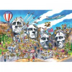 Puzzle   DoodleTown: Mount Rushmore