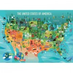 Puzzle   Pièces XXL - The United States of America