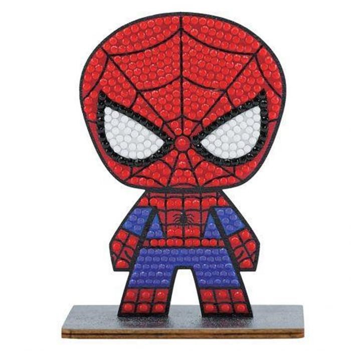  Crystal-Art-0984 Crystal Art - Kit Broderie Diamant - Spiderman