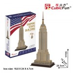  Cubic-Fun-C246h Puzzle 3D - Empire State Building (Difficulté: 4/8)