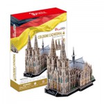   Puzzle 3D - Allemagne : Cathédrale de Cologne (Difficulté : 7/8)