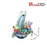   Puzzle 3D avec LED - Cityscape Collection - Dubai (Difficulté: 4/6)