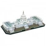   Puzzle 3D avec LED - Le Capitol - Difficulté 6/8