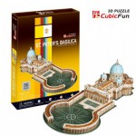   Puzzle 3D - Basilique Saint-Pierre de Rome (Difficulté : 4/8)
