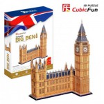   Puzzle 3D - Londres : Big Ben (Difficulté : 7/8)