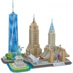   Puzzle 3D - New York - Difficulté : 4/8