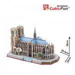   Puzzle 3D - Notre Dame de Paris - Difficulté : 6/8