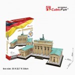   Puzzle 3D - Porte de Brandebourg, Berlin (Difficulté: 5/8)