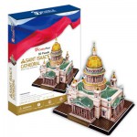   Puzzle 3D - Russie : Cathédrale Saint-Isaac de Saint-Pétersbourg (Difficulté : 6/8)