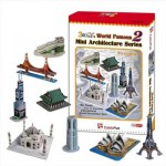   Puzzle 3D - Série mini Architectures : Monuments du monde (Difficulté : 4/8)