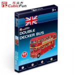   Puzzle 3D Série Mini - Bus Londonien (Difficulté 2/8)