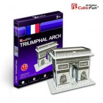   Puzzle 3D Série Mini - France, Paris : Arc de Triomphe (Difficulté 2/8)