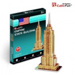   Puzzle 3D Série Mini - New-York : Empire State Building (Difficulté : 2/8)