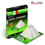   Puzzle 3D Série Mini - Pyramide Maya (Difficulté 2/8)