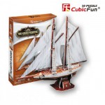   Puzzle 3D - Two-Masted Schooner