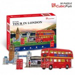   Puzzle 3D - Visite de Londres (Difficulté : 4/8)