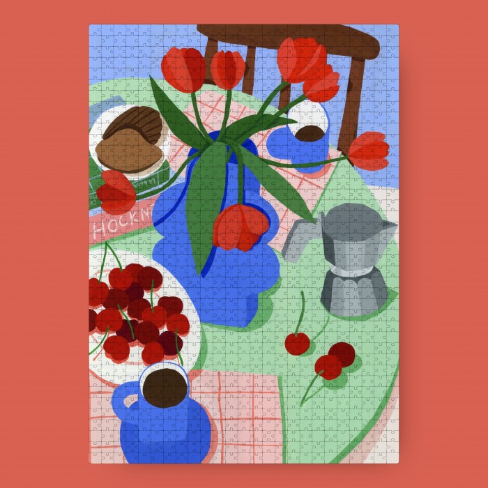 Puzzle  DPK-2031 Gouter au Vase Bleu