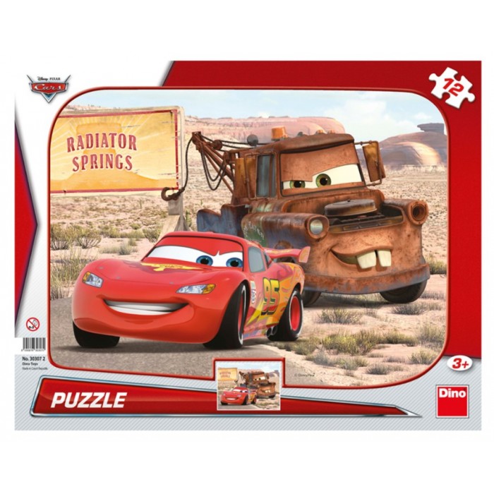 Dino-30307 Puzzle Cadre - Cars 3