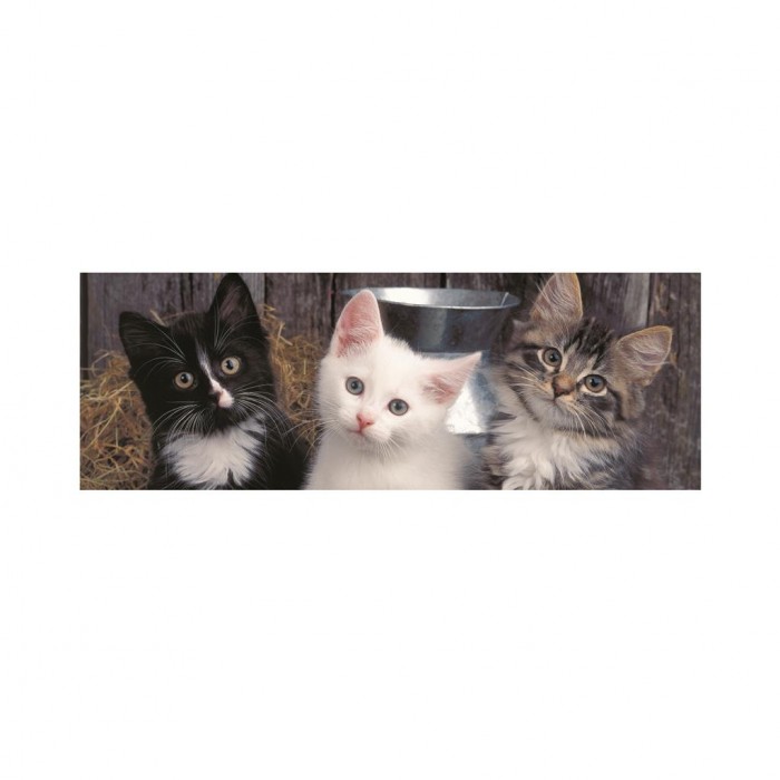 Puzzle Dino-39333 Pièces XXL - Trois Chatons