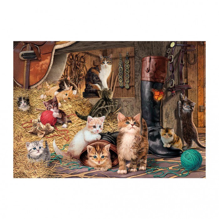  Dino-53265 Secret Puzzle - Chatons