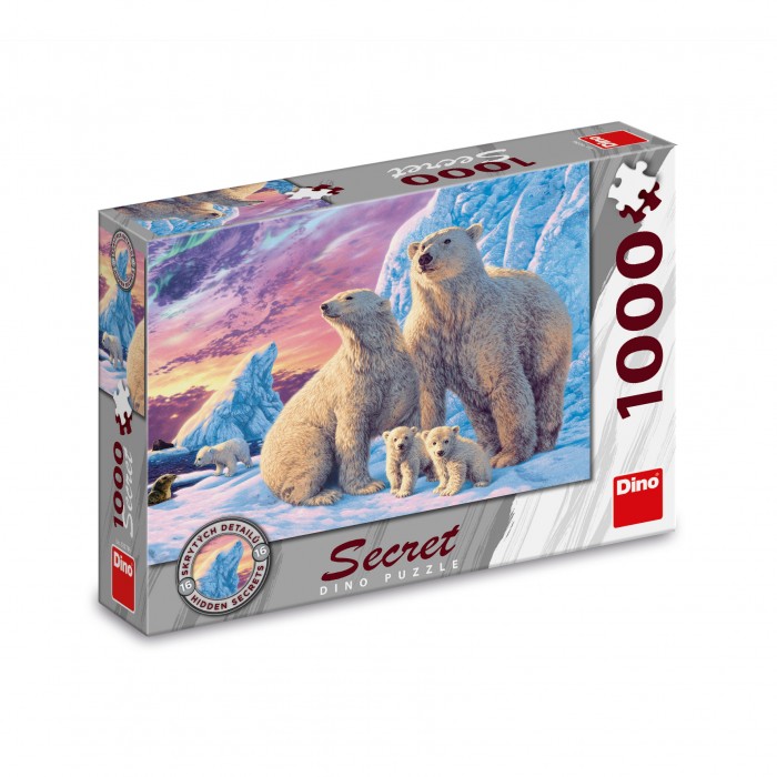 Dino-53278 Secret Puzzle - Ours Polares
