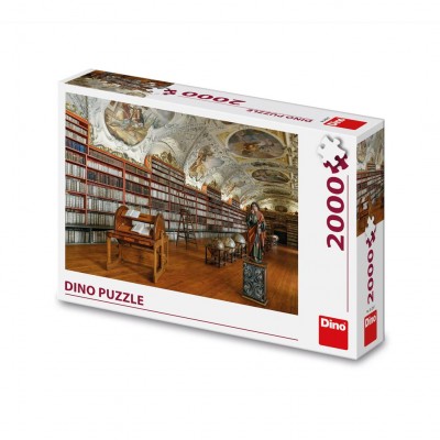 Puzzle Dino-56126 Salle de Théologie Strahov