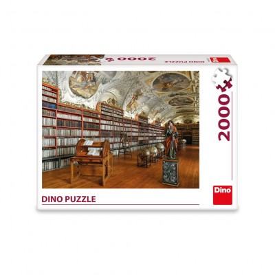 Puzzle Dino-56126 Salle de Théologie Strahov