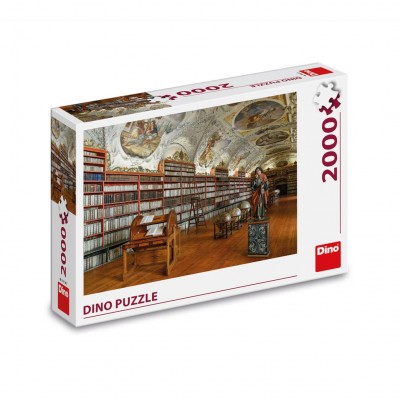 Puzzle Dino-56126 Salle de Théologie Strahov