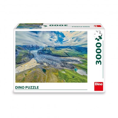 Puzzle Dino-56329 Glacier En Islande
