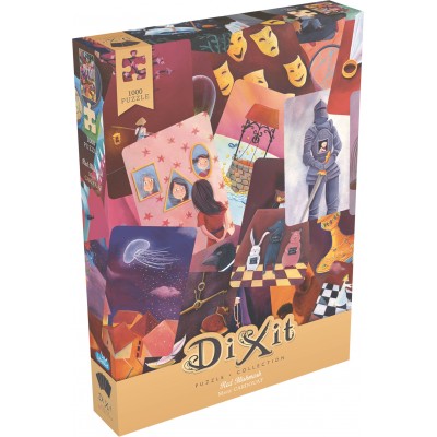 Puzzle Dixit-00461 Le Méli-Mélo Rouge