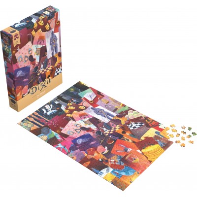 Puzzle Dixit-00461 Le Méli-Mélo Rouge