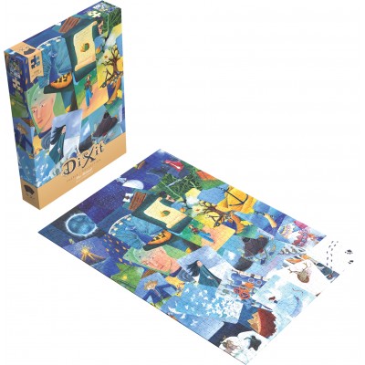 Puzzle Dixit-00478 Le Méli-Mélo Bleu