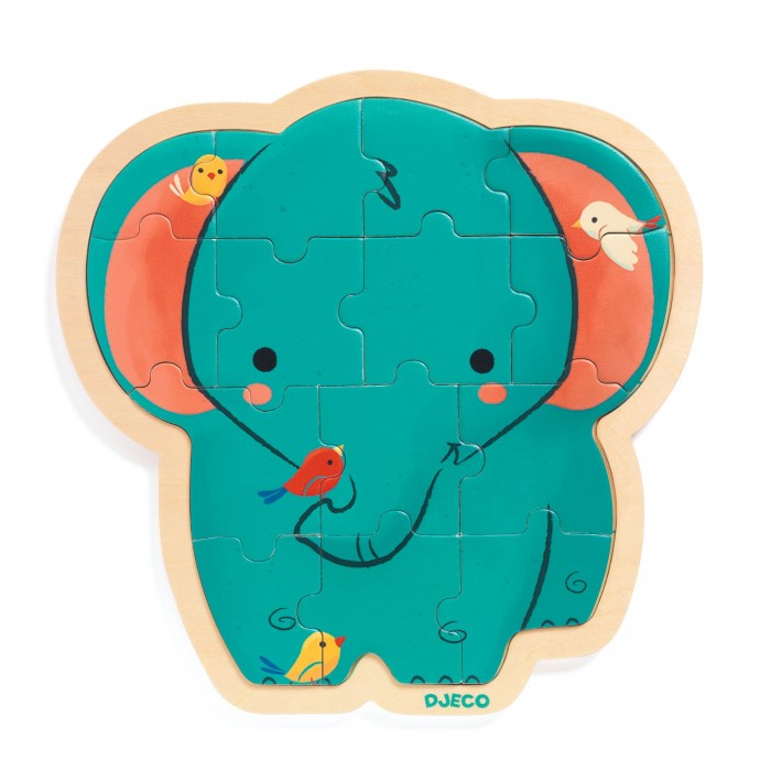 Puzzle Djeco-01823 Puzzlo Elephant