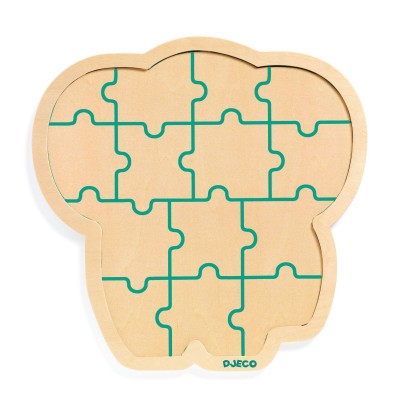 Puzzle Djeco-01823 Puzzlo Elephant