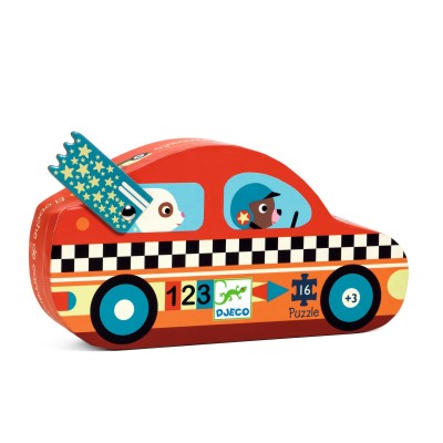 Puzzle Djeco-07273 Le Bolide