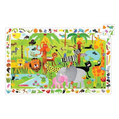 Puzzle Djeco-07590 La Jungle