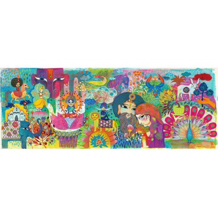 Puzzle Djeco-07649 Magic India